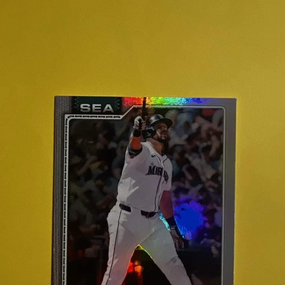 2026 Topps Cal‎ Raleigh #140 Rainbow Foil Parallel Seattle Mariners Series 1